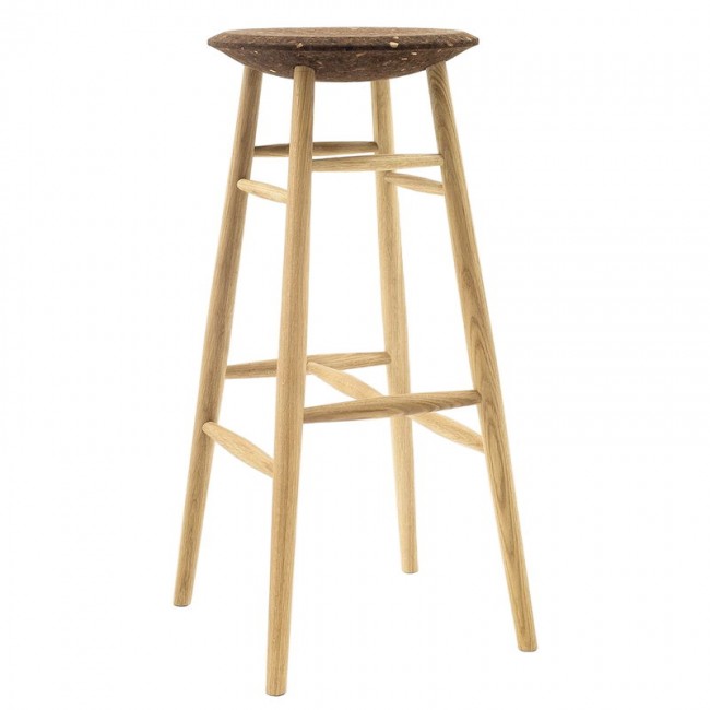 Hem Drifted bar 스톨 75 cm 다크 cork - oak HE13044