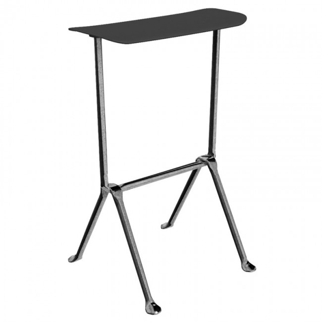 MAGIS 오피치나 bar 스툴 미디움 galvanized 블랙 Magis Officina bar stool  medium  galvanized  black 01545