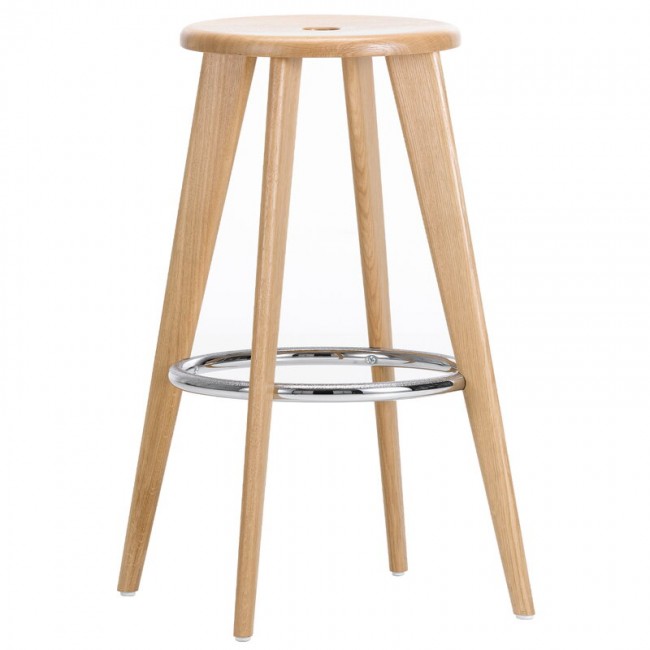 VITRA 타보레 Haut bar 스툴 네츄럴 오크 Vitra Tabouret Haut bar stool  natural oak 01541