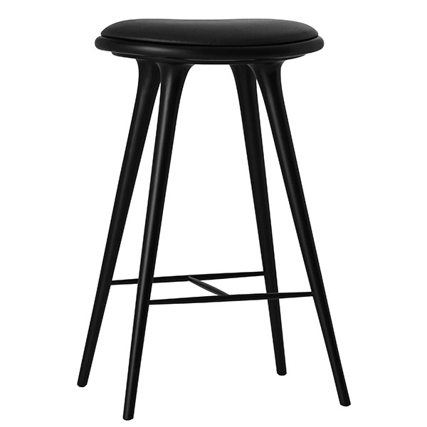 MATER 매터 High 스톨 74 cm 블랙 stained beech ME01012