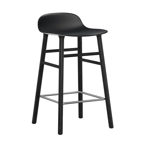 NORMANN COPENHAGEN 노만코펜하겐 Form bar 스톨 65 cm 블랙 - oak NC603214