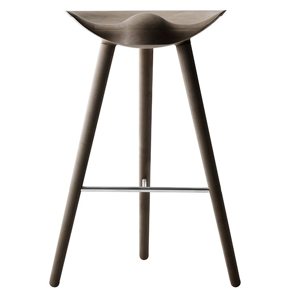 BY LASSEN 바이라센 ML42 bar 스톨 77 cm brown oiled oak - steel BY41413