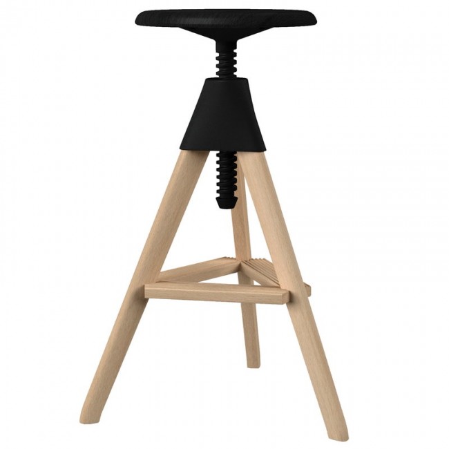 MAGIS Tom bar 스툴 beech - 블랙 Magis Tom bar stool  beech - black 01501