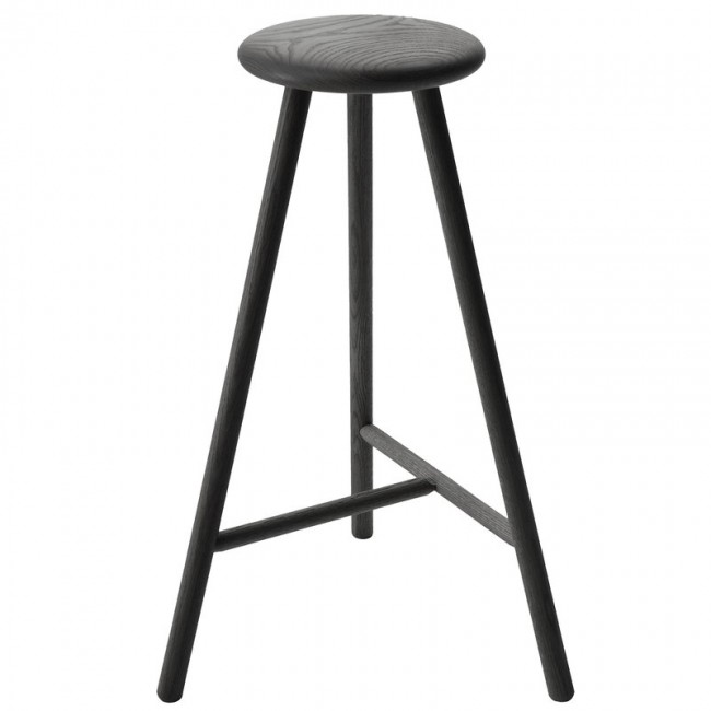 Nikari Perch bar 스톨 75 cm 블랙 NI-PERCH2-BL
