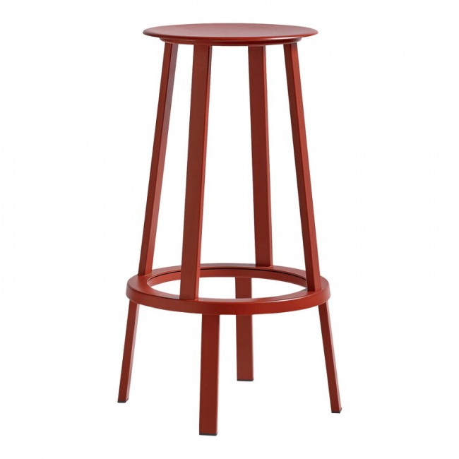 HAY 헤이 Revolver bar 스톨 76 cm red WHREV-75-RED