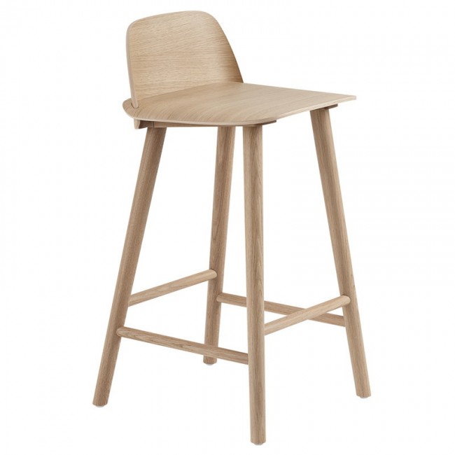 MUUTO 무토 Nerd counter 스톨 65 cm oak MU32031