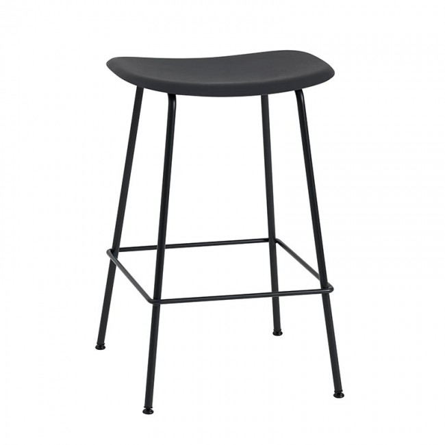 MUUTO 무토 Fiber counter 스톨 65 cm 튜브 base 블랙 MU23530
