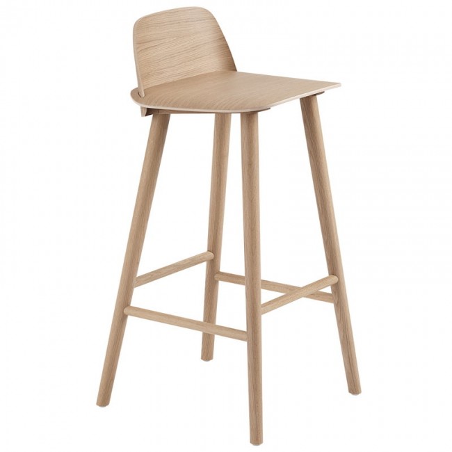 MUUTO 무토 Nerd bar 스톨 75 cm oak MU32061