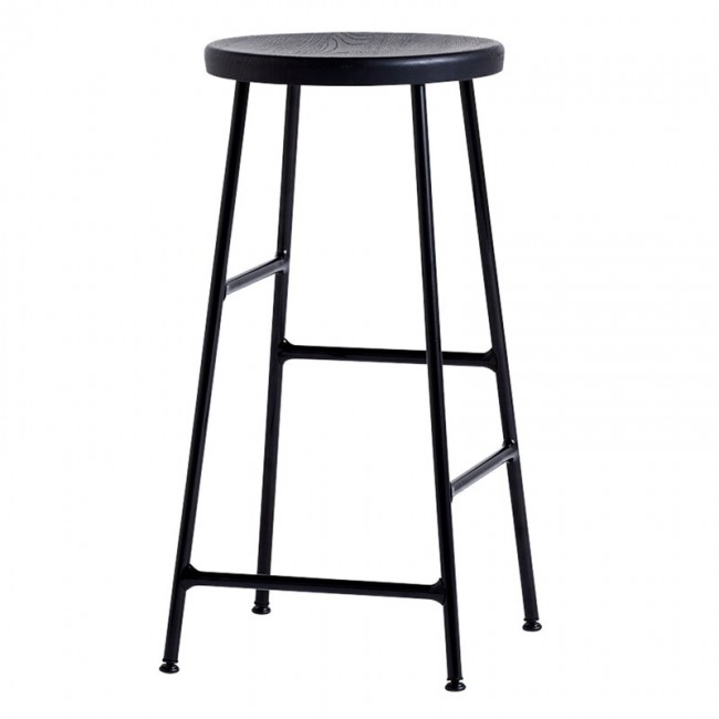 HAY 헤이 Cornet bar 스톨 low 블랙 - HACORNETBS-65-SB-BL