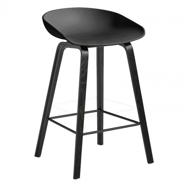 HAY 헤이 About a 스톨 AAS32 65 cm 블랙 oak - HA256384