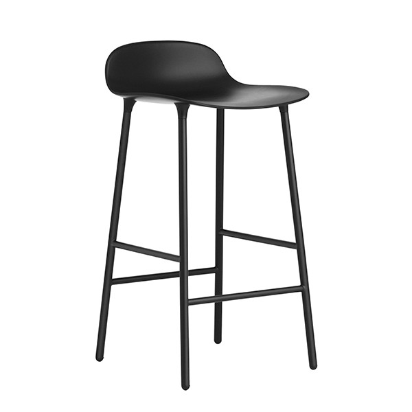 NORMANN COPENHAGEN 노만코펜하겐 Form bar 스톨 65 cm 블랙 steel - NC602776