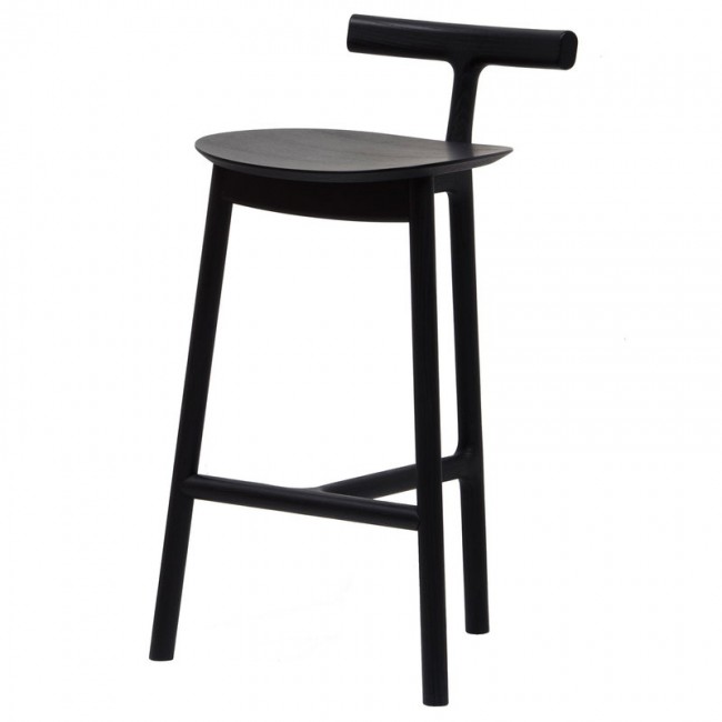 Mattiazzi MC7 Radice bar 스톨 65 cm 블랙 MTZ-7SGRADIH65FR67000