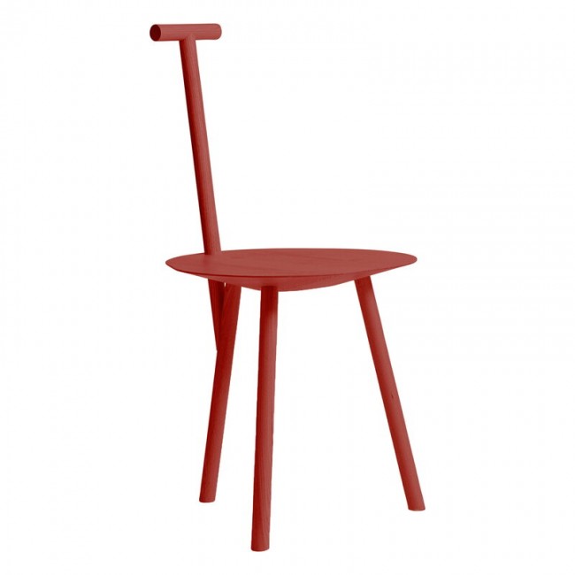 PLEASE WAIT TO BE SEATED 플리즈 웨이트 투 비 시티드 Spade 의자 basque red PW1006005