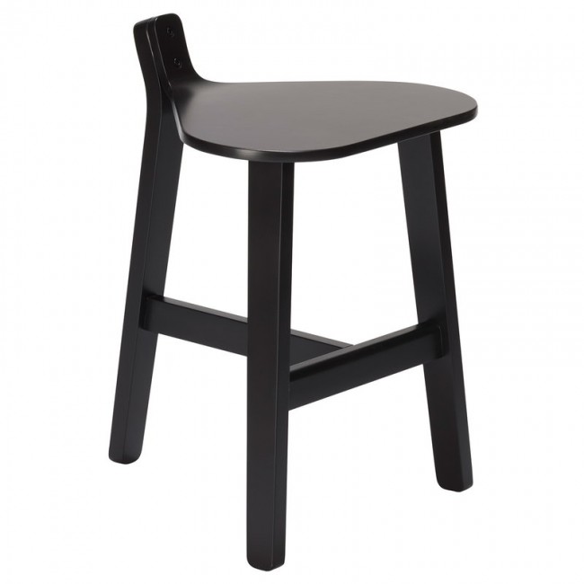 Karakter Bronco 스톨 블랙 래커 oak KRK201343