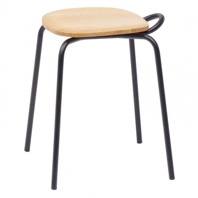 Mattiazzi MC16 Forcina 스톨 블랙 steel - ash MTZ-7SGFORCBINFR70000