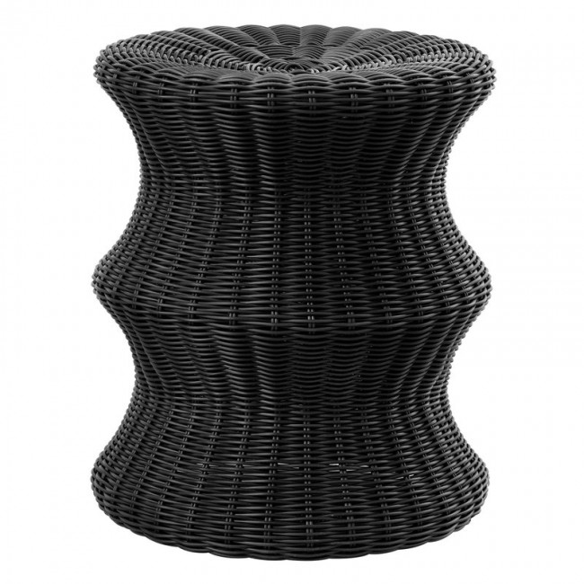EERO AARNIO ORIGINALS 에로 아르니오 Mushroom 더블 스톨 블랙 polyrattan EAEE140003
