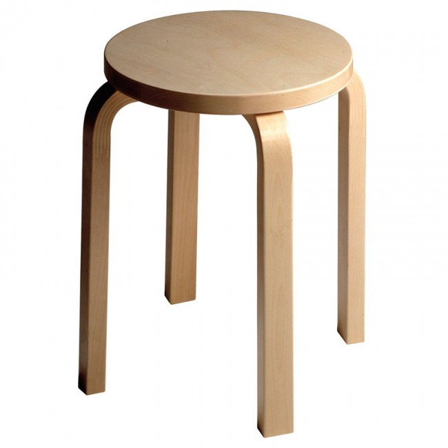 ARTEK 알토 스툴 E60 birch Artek Aalto stool E60  birch 01209
