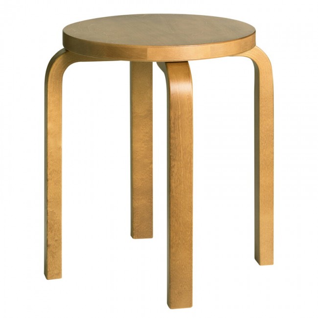 ARTEK 알토 스툴 E60 honey Artek Aalto stool E60  honey 01204