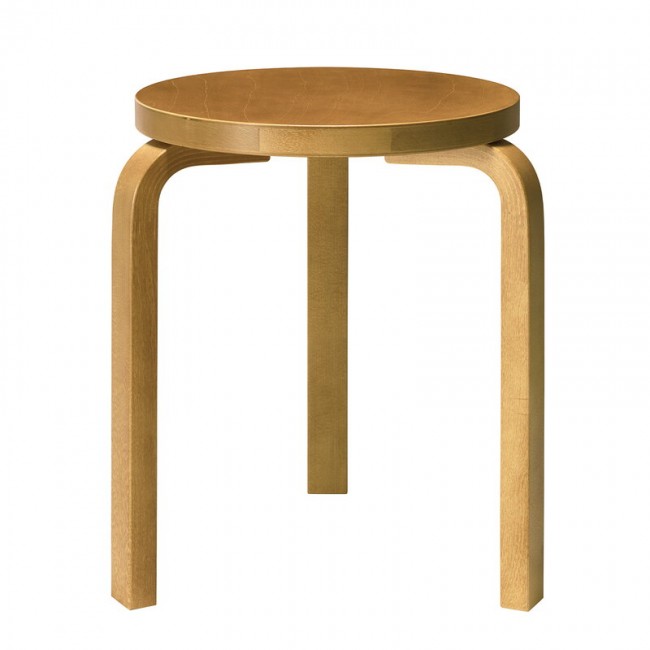 ARTEK 알토 스툴 60 honey Artek Aalto stool 60  honey 01198