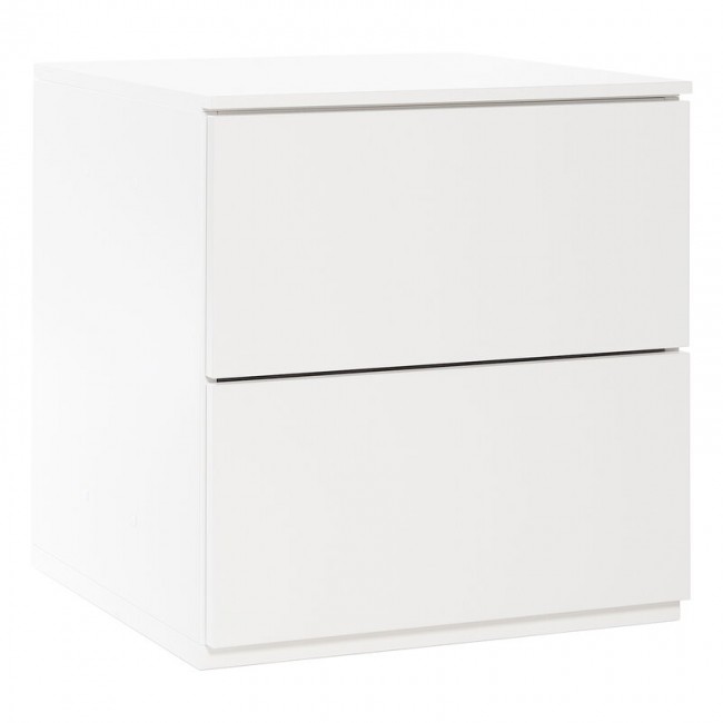 Lundia Fuuga nightstand with two drawers 화이트 LUB691