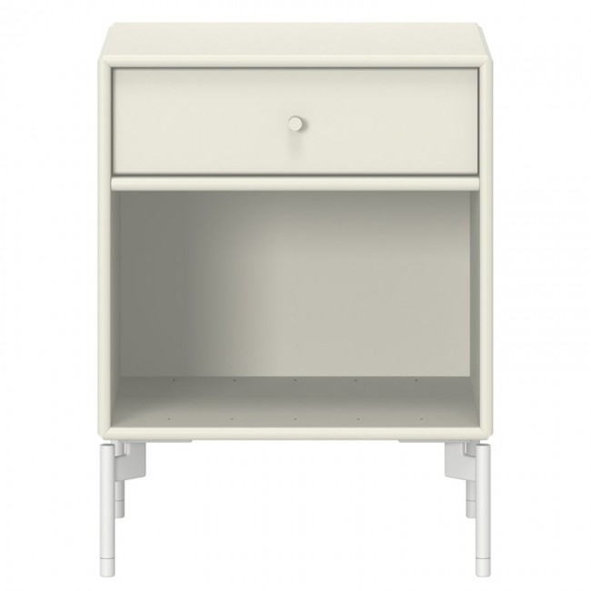 MONTANA FURNITURE 몬타나 Dream nightstand Snow legs - 150 Vanilla MONDREAM-SNOW-LEGS-150150-QS