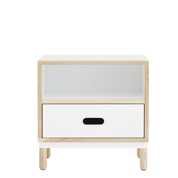 NORMANN COPENHAGEN 노만코펜하겐 Kabino BED사이드 테이블 화이트 NC601053