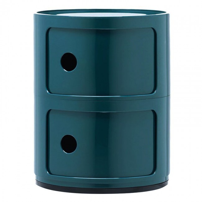 KARTELL 콤포니빌리 스토리지 유닛 2 modules 블루 Kartell Componibili storage unit  2 modules  blue 01162