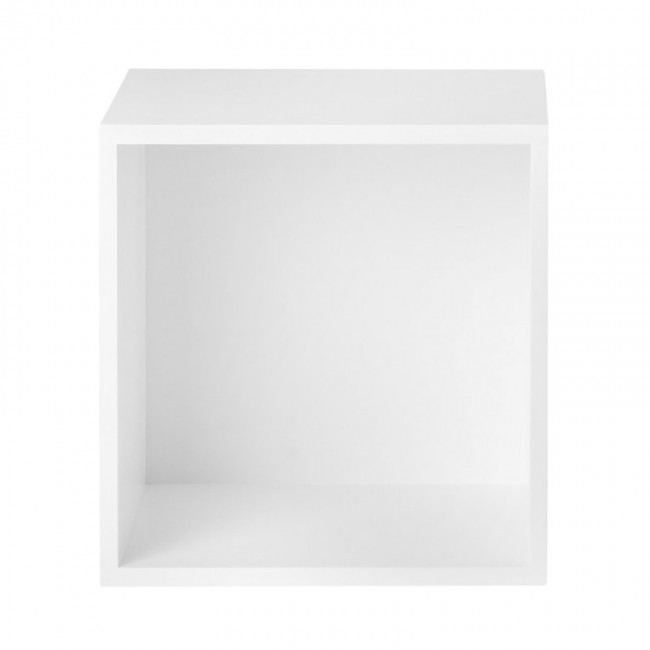 MUUTO 무토 Stacked 2.0 shelf module w/ background 미디움 화이트 MU15606