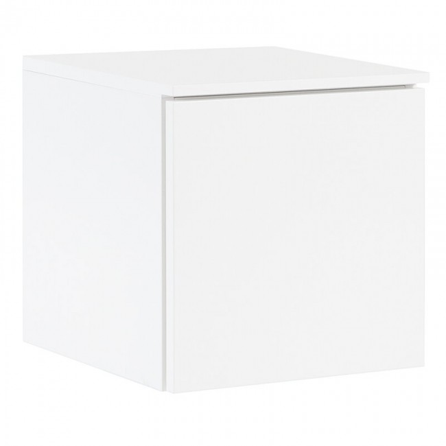 Lundia Fuuga nightstand with drawer wall mounting 화이트 LUB693