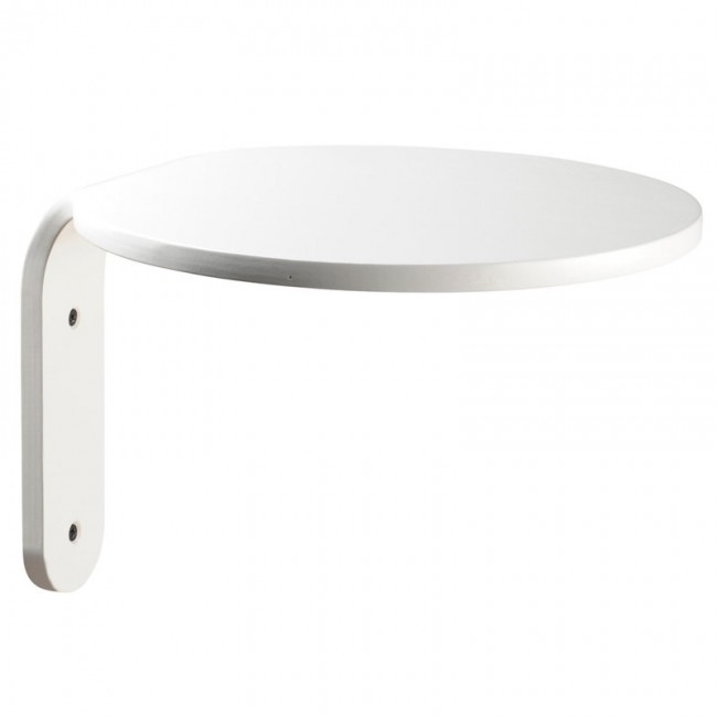 Muoto2 Turn wall shelf 화이트 MUO-TRN003