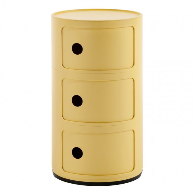 KARTELL 콤포니빌리 Bio 스토리지 유닛 옐로우 Kartell Componibili Bio storage unit  yellow 01101