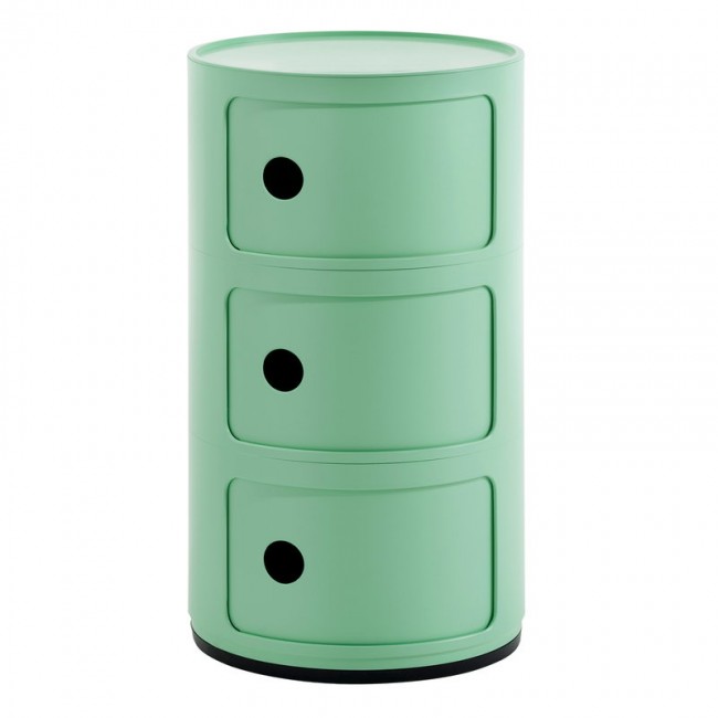 KARTELL 콤포니빌리 Bio 스토리지 유닛 그린 Kartell Componibili Bio storage unit  green 01097