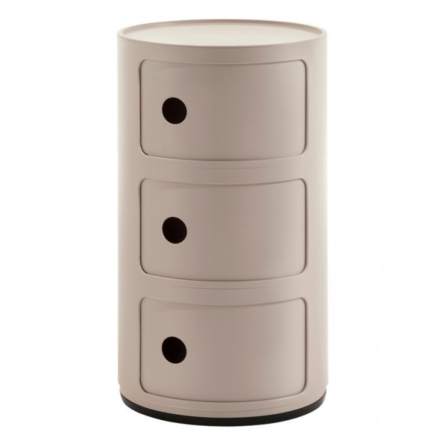 KARTELL 콤포니빌리 Bio 스토리지 유닛 cream Kartell Componibili Bio storage unit  cream 01083