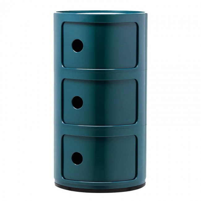 KARTELL 콤포니빌리 스토리지 유닛 3 modules 블루 Kartell Componibili storage unit  3 modules  blue 01082