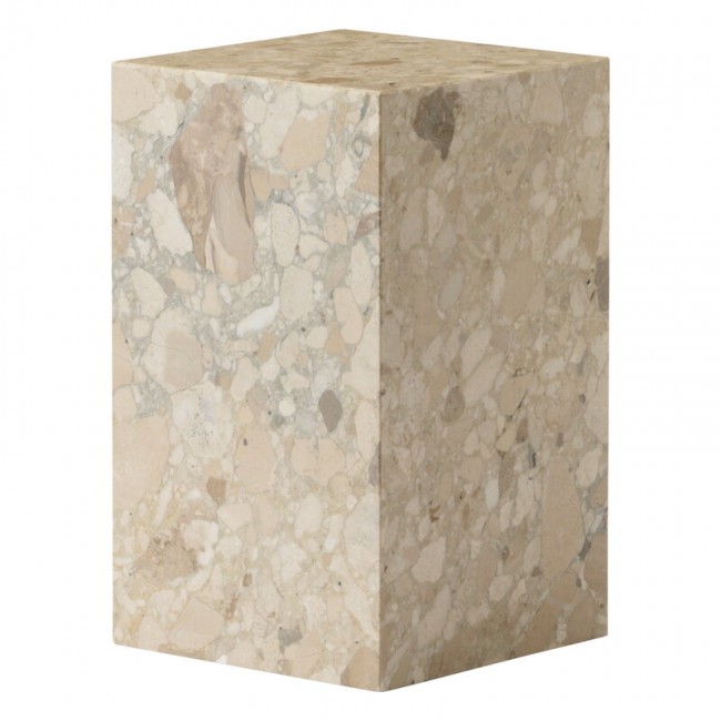 MENU Plinth 테이블 high Kunis Breccia marble MENU Plinth table  high  Kunis Breccia marble 01044