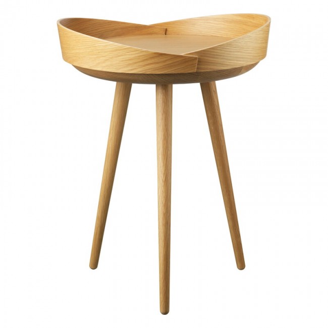 FDB MOEBLER 모블러 D106 Bakkedal 사이드 테이블 래커 oak FDBD1061300110