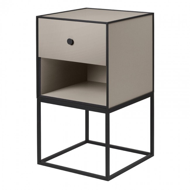 BY LASSEN 바이라센 Frame 35 사이드BOARD with 1 drawer sand BY39409
