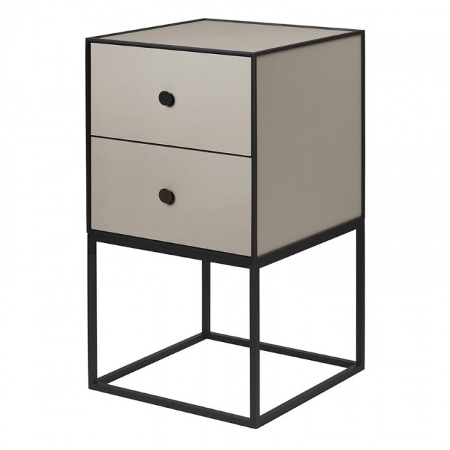 BY LASSEN 바이라센 Frame 35 사이드BOARD with 2 drawers sand BY39419