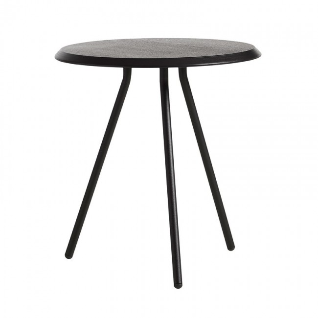WOUD 우드 Soround 사이드 테이블 45 cm 블랙 painted ash WD110550