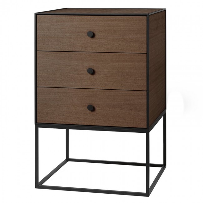 BY LASSEN 바이라센 Frame 49 사이드BOARD with 3 drawers 스모크 oak BY39436