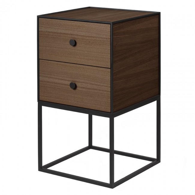 BY LASSEN 바이라센 Frame 35 사이드BOARD with 2 drawers 스모크 oak BY39416