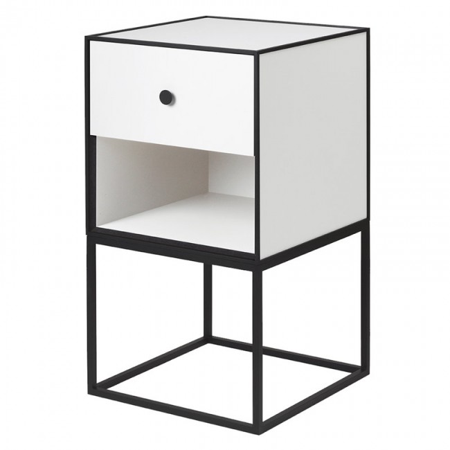 BY LASSEN 바이라센 Frame 35 사이드BOARD with 1 drawer 화이트 BY39405