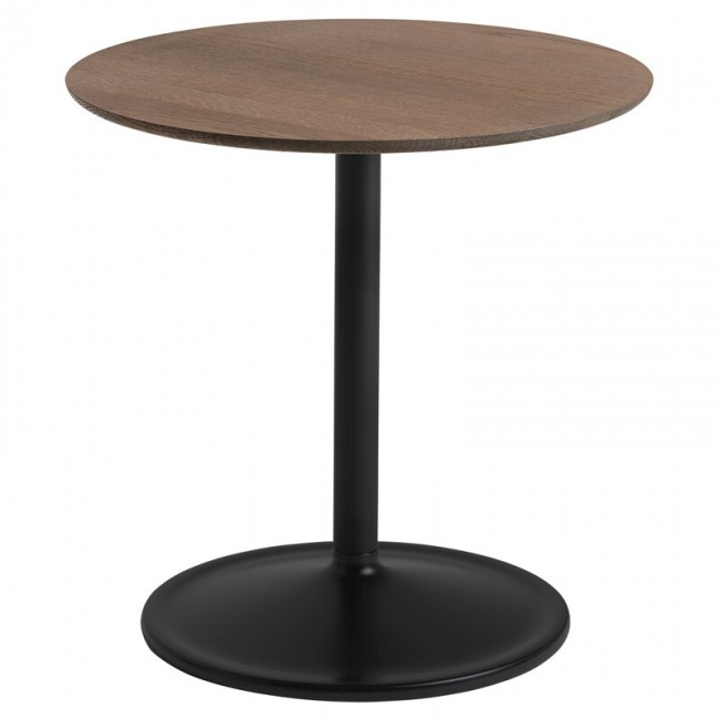 MUUTO 무토 소프트 사이드 테이블 48 cm 스모크 oak - 블랙 MU13949