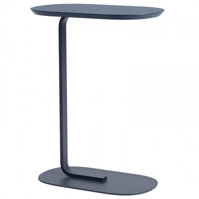 MUUTO 무토 Relate 사이드 테이블 h. 73 5 cm 블루 grey MU13892