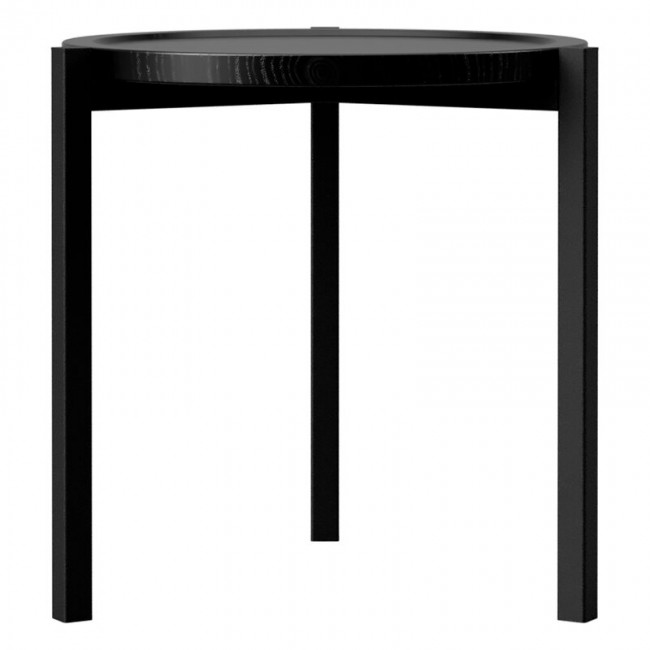 Nichba 사이드 테이블 round 45 cm 블랙 NIC-L100121