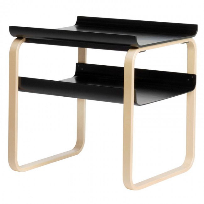 ARTEK 알토 사이드 테이블 915 블랙 - birch Artek Aalto side table 915  black - birch 00848