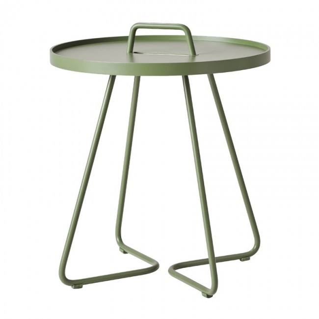 CANE-LINE 케인 라인 On-the-move 테이블 small olive CL5065AD