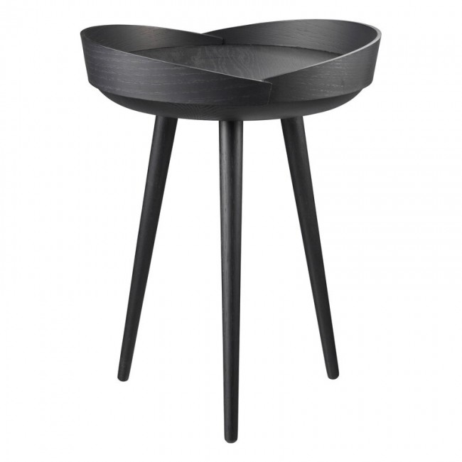 FDB MOEBLER 모블러 D106 Bakkedal 사이드 테이블 블랙 painted oak FDBD1061300201