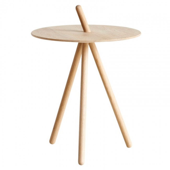 WOUD 우드 Come Here 사이드 테이블 화이트 pigmented 래커 oak WD110719