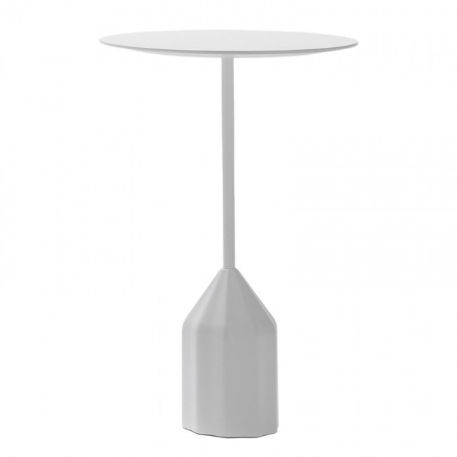 Viccarbe Burin Mini 사이드 테이블 36 cm 화이트 VC-BU55BQ